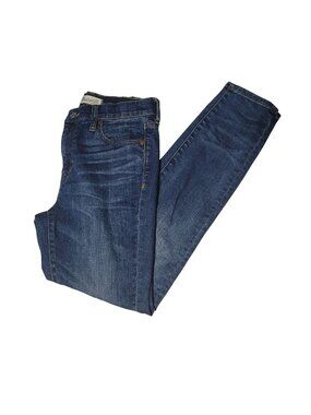 Madewell High Riser Skinny Jeans Womens Size 27 Dark Wash Denim Pants